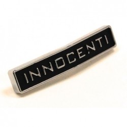Innocenti badge of rear...