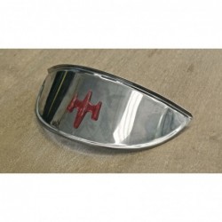 125mm red headlight cap