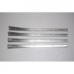 Set of 4 aluminum floor...