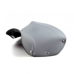 Grey front saddle cover for...