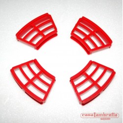 Kit grilles rouge pour...