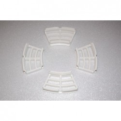 white grille for disc brake.